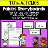 Fables Lapbook - Lion/Mouse, Tortoise/Hare, Boy Cried Wolf