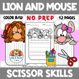 AESOP's  Fables | Trace and Cut Activities for Preschool a