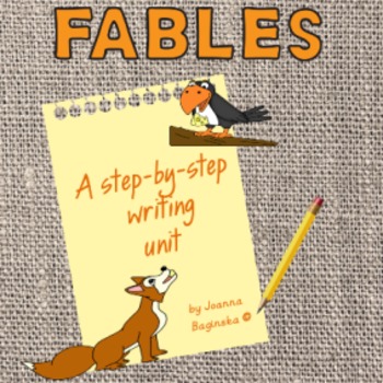 Preview of Fables: Common Core writing unit
