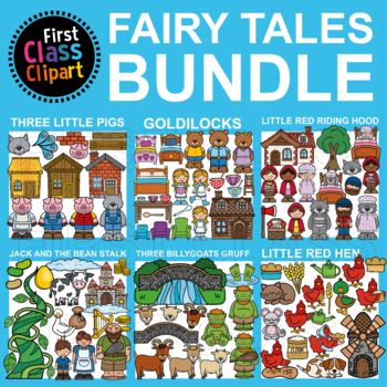 Preview of Fables and Fairy Tales Bundle Clip Art