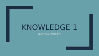 Preview of Fables and Stories-CKLA Domain 1 Lessons 4-10
