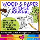 Wood & Paper ... a science journal w/ links to video clips