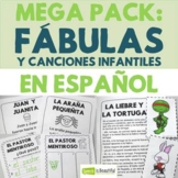 Fábulas y canciones infantiles - Mega Pack: Story Retell &