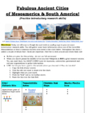 Fabulous Ancient Cities of Mesoamerica & South America: Pr