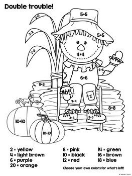 Fall Math and Literacy Activities | Includes Pumpkin Life Cycle | NO PREP