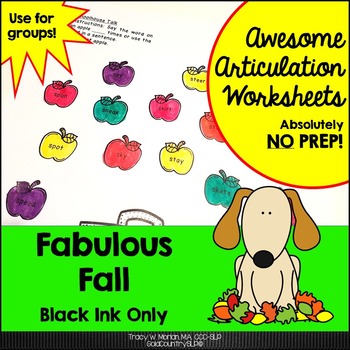 Fabulous Fall Awesome Articulation Do A Dots By