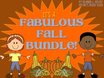 Preview of Fabulous Fall Bundle! (Fall, Thanksgiving, Veterans Day, and More)