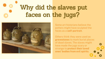 Preview of Face Jugs- African American Art Hist. Lesson & Clay Project (Step-by-Step)