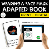 Face Mask Adapted Book for Special Education | Distance Learning