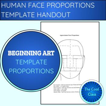 human face template