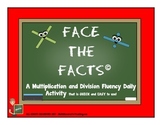 Multiplication and Division Fluency Daily Activity: Face t