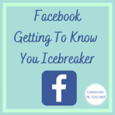 Facebook Getting to Know You Icebreaker