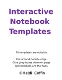 Interactive Notebook Templates