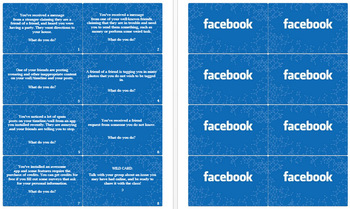 Preview of Facebook Privacy Cards