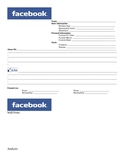 Facebook Profile Page Character Analysis