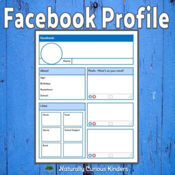 Facebook Profiles - Start of School by Naturally Curious Kinders