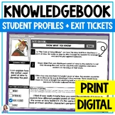 Student Information Sheet Template and Formative Assessmen