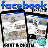 Facebook Template for Biographies and Character Studies Pr