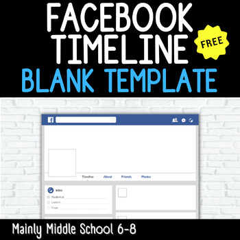 facebook timeline template freebie