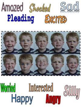 Facial Expressions Bundle by Bee Social Speech | TpT