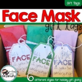 Facial Mask and Face Mask Holiday Gift Tags