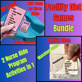 Facility Diet Games BUNDLE for Nurse Aide (CNA) Students