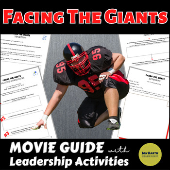 Preview of Facing the Giants Movie Guide with Leadership Activities