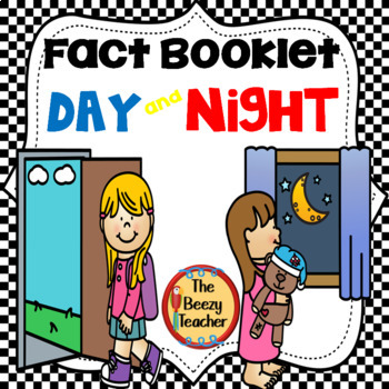 Preview of Day and Night Fact Booklet | Nonfiction | Comprehension | Craft