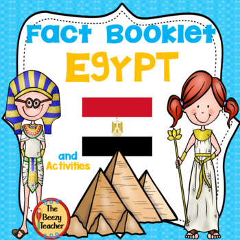 Preview of Egypt Fact Booklet and Activities | Nonfiction | Comprehension | Craft