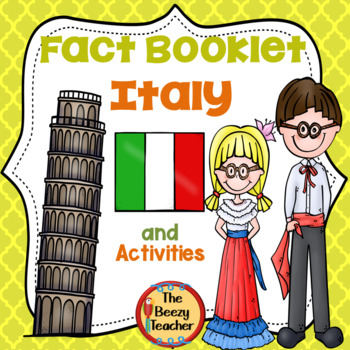 Preview of Italy Fact Booklet and Activities | Nonfiction | Comprehension | Craft