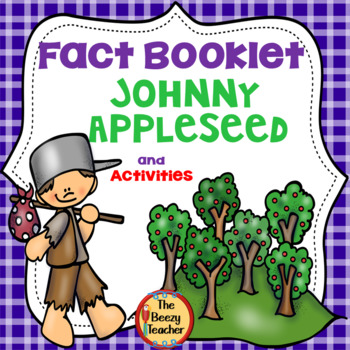 Preview of Johnny Appleseed Fact Booklet | Nonfiction | Comprehension | Craft