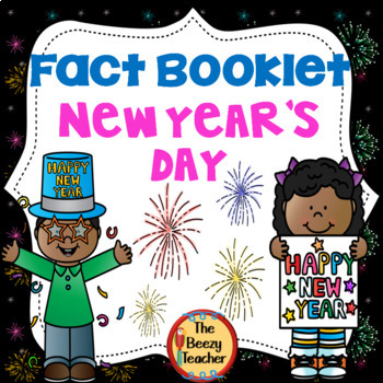 Preview of New Year's Day Fact Booklet | Nonfiction | Comprehension | Craft