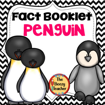 Preview of Penguin Fact Booklet | Nonfiction | Comprehension | Craft