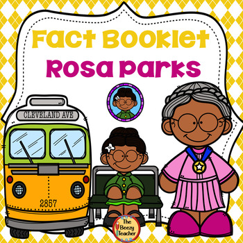 Preview of Black History Rosa Parks Fact Booklet | Nonfiction | Comprehension | Craft