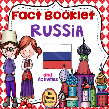 Preview of Russia Fact Booklet and Activities | Nonfiction | Comprehension | Craft