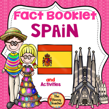 Preview of Spain Fact Booklet and Activities | Nonfiction | Comprehension | Craft