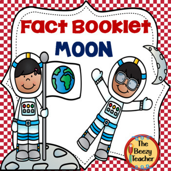 Preview of Moon Fact Booklet | Nonfiction | Comprehension | Craft
