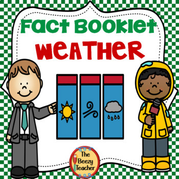 Preview of Weather Fact Booklet | Nonfiction | Comprehension | Craft