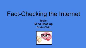 Preview of Fact-Checking the Internet: Mind-Reading Brain Chip