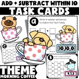 Fact Families 6-10 Math Task Cards: 1st Grade Addition & S