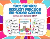 Fact Families Addition Games