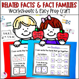 Related Facts Addition and Subtraction, Fact Families Math