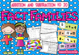 Fact Families BUNDLE - Addition and Subtraction to 20 ~ Mi