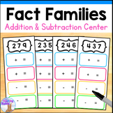 Fact Families Center Addition & Subtraction Math Center