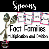Fact Families Game - Spoons