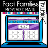 Fact Families: Google Classroom: Moveable Math: Digital Learning