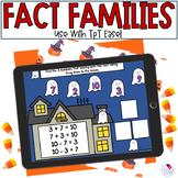 Fact Families - Halloween Math - Addition and Subtraction - Easel