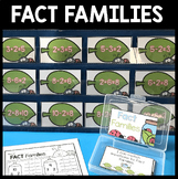 Fact Families Kindergarten First Grade Math Task Cards Add