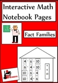 Fact Families Lesson for Interactive Math Notebooks