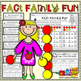 Fact Families Math Center Activity